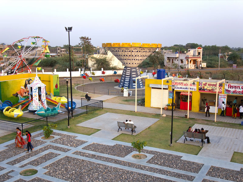 Created the Mukeshbhai Patel recreation garden